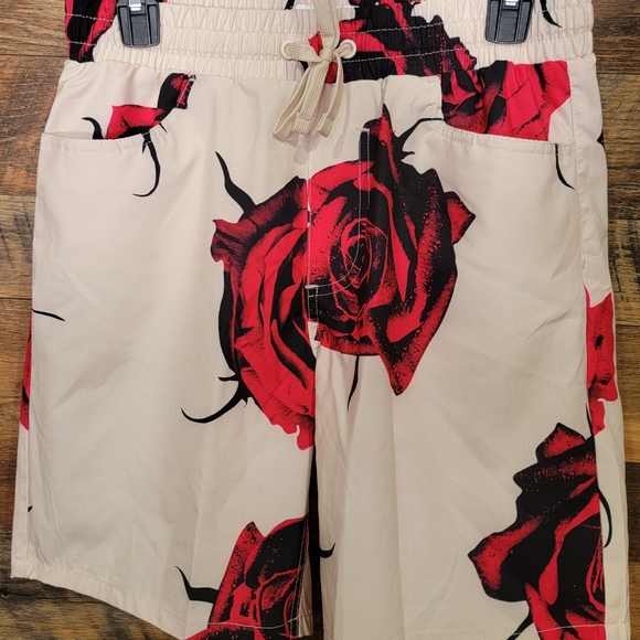 Fresh Prints of Bel Air Men's Water Shorts - Picture 9 of 10
